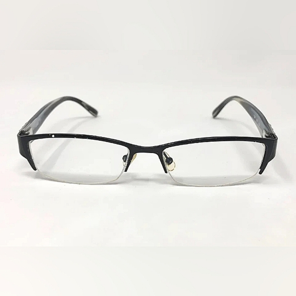 Chloe Women's Eyeglasses Frames Cl1223 Black Half Rim Rectangular - Picture 9 of 9